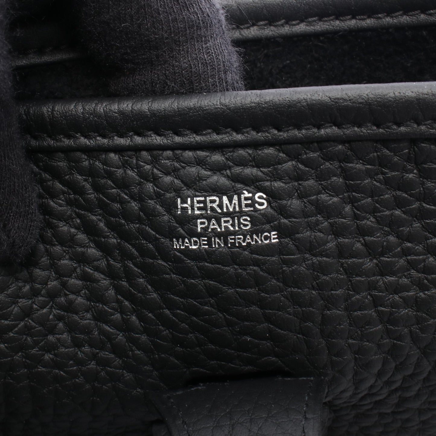 エヴリン 3 トロワ PM ショルダーバッグ トリヨンクレマンス ブラック シルバー金具 K刻印 エルメス