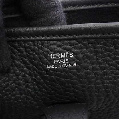 エヴリン 3 トロワ PM ショルダーバッグ トリヨンクレマンス ブラック シルバー金具 K刻印 エルメス