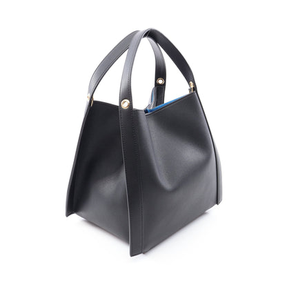 スモール キューボ 2WAY ハンドバッグ レザー ブラック セリーヌ バッグ CELINE