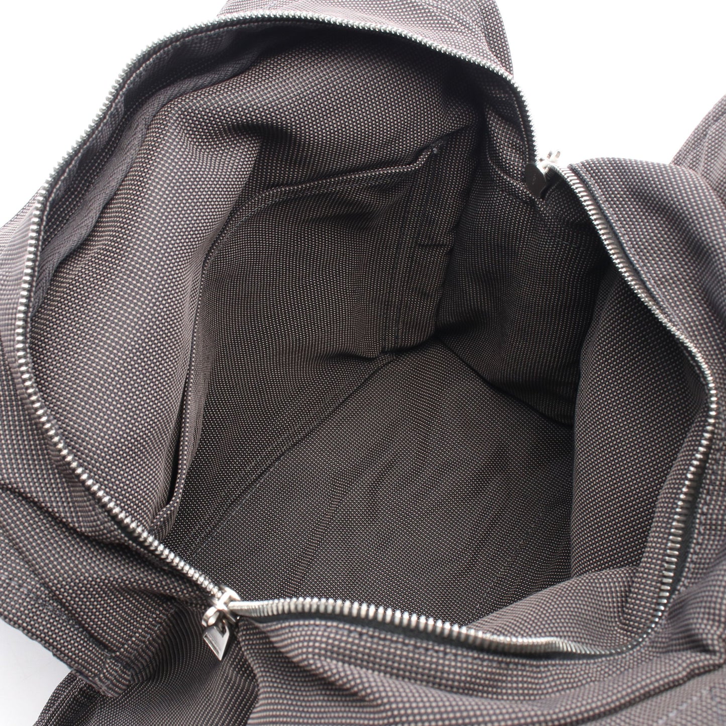 エールライン アドMM バックパック リュックサック キャンバス グレー シルバー金具 エルメス
