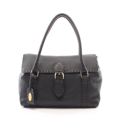 リンダバッグ セレリア ハンドバッグ レザー ブラック フェンディ バッグ FENDI