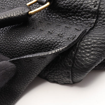 リンダバッグ セレリア ハンドバッグ レザー ブラック フェンディ バッグ FENDI
