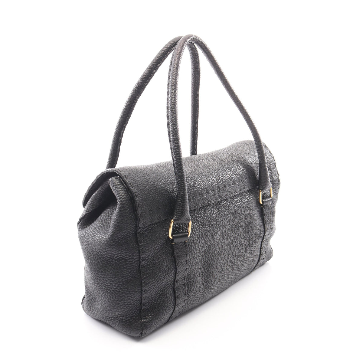 リンダバッグ セレリア ハンドバッグ レザー ブラック フェンディ バッグ FENDI