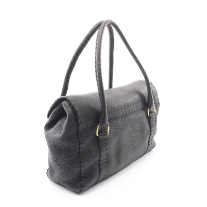 リンダバッグ セレリア ハンドバッグ レザー ブラック フェンディ バッグ FENDI