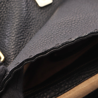 リンダバッグ セレリア ハンドバッグ レザー ブラック フェンディ バッグ FENDI
