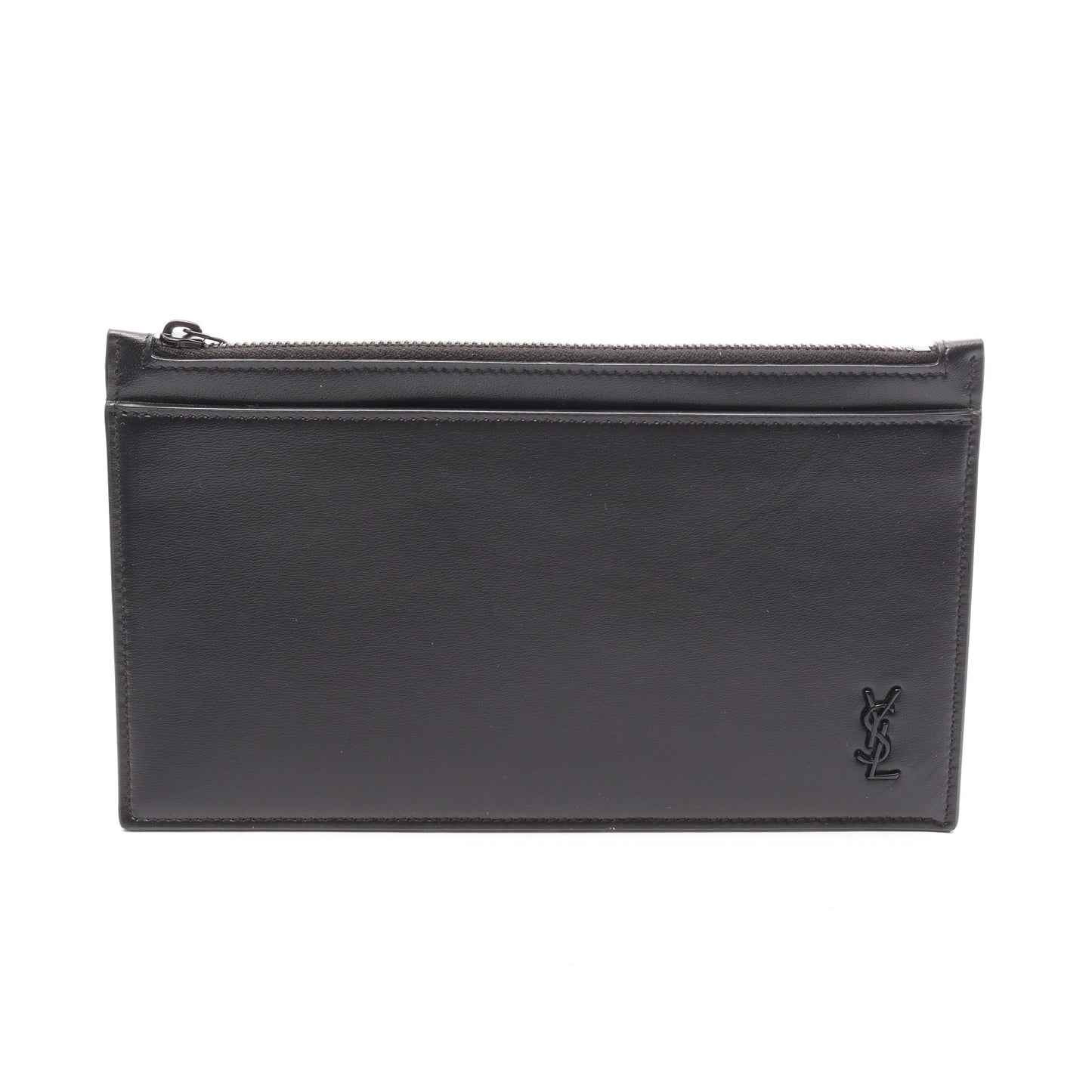 TINY MONOGRAM BILL ポーチ レザー ブラック サンローランパリ