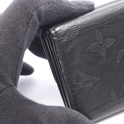 ディスカバリー コンパクト ウォレット モノグラムシャドウ 三つ折り財布 レザー ブラック ルイヴィトン