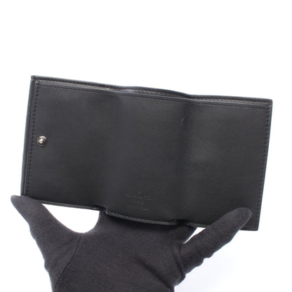 ディスカバリー コンパクト ウォレット モノグラムシャドウ 三つ折り財布 レザー ブラック ルイヴィトン