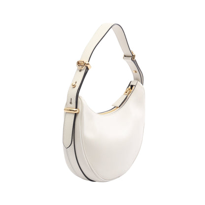 SOFT CALF アーケ ハンドバッグ レザー ホワイト プラダ バッグ PRADA