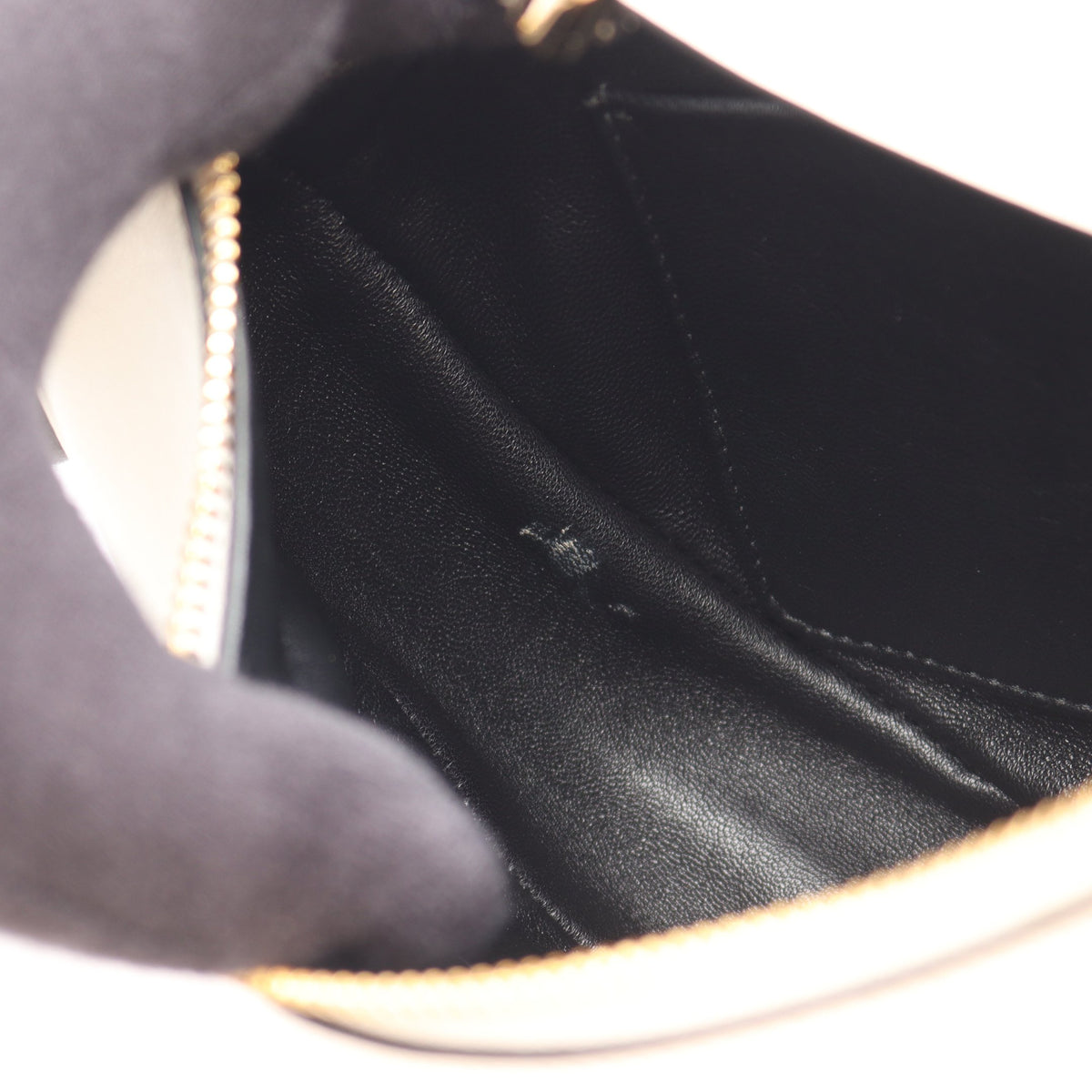 SOFT CALF アーケ ハンドバッグ レザー ホワイト プラダ バッグ PRADA