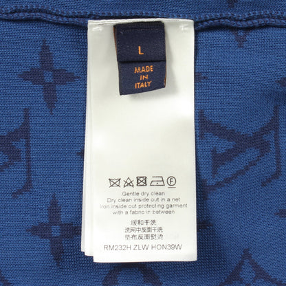 LOUIS VUITTON × 草間彌生 カーディガン コットン ブルー マルチカラー ルイヴィトン