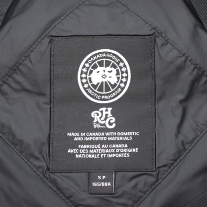 CANADA GOOSE × Ron Herman BLACK LABEL ダウンジャケット ナイロン ブラック カナダグース