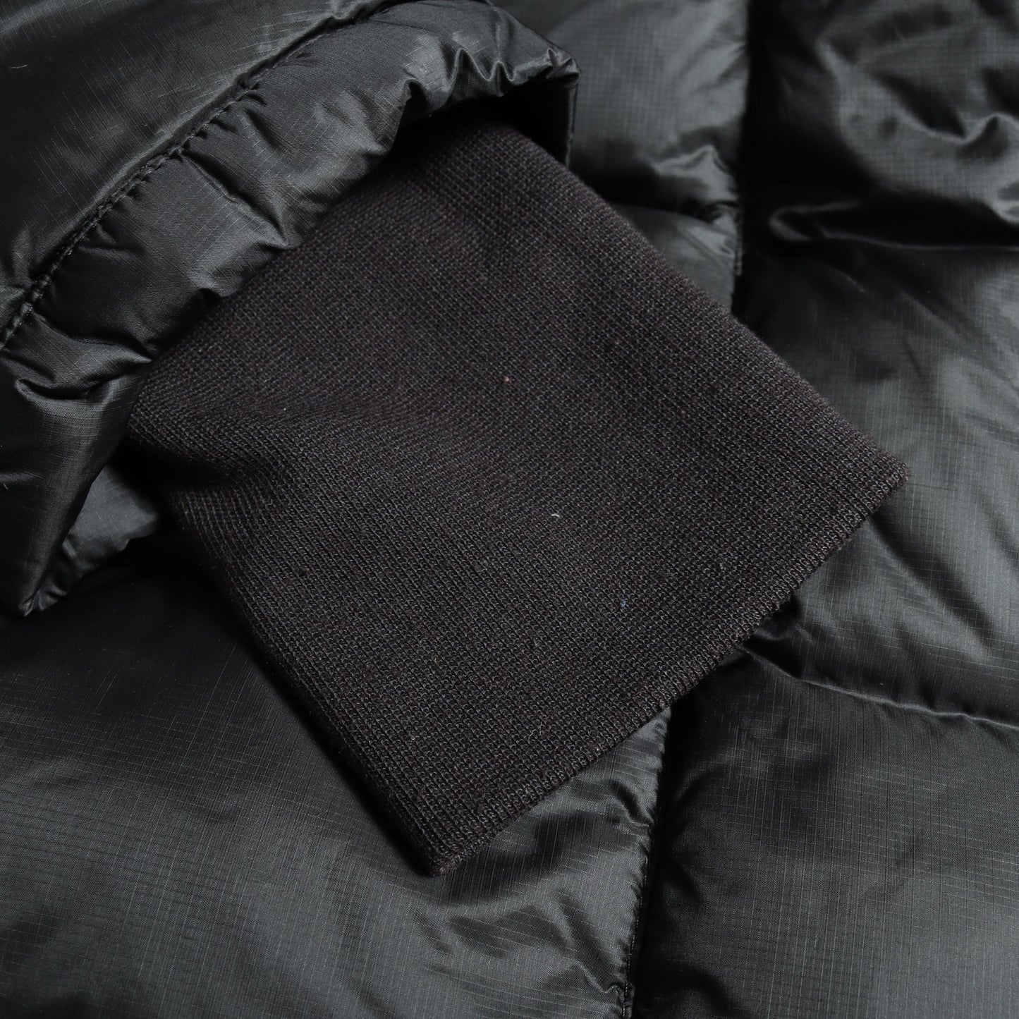 CANADA GOOSE × Ron Herman BLACK LABEL ダウンジャケット ナイロン ブラック カナダグース
