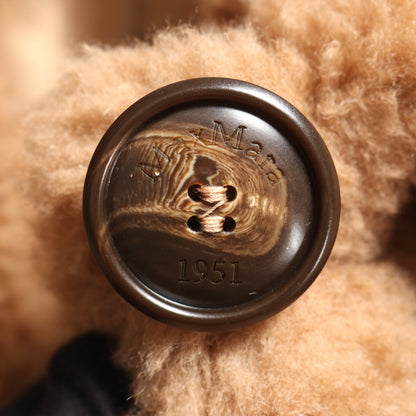 NEWTERZO TEDDY テディベア アイコン ボア ケープコート ポンチョ キャメル シルク ブラウン マックスマーラ