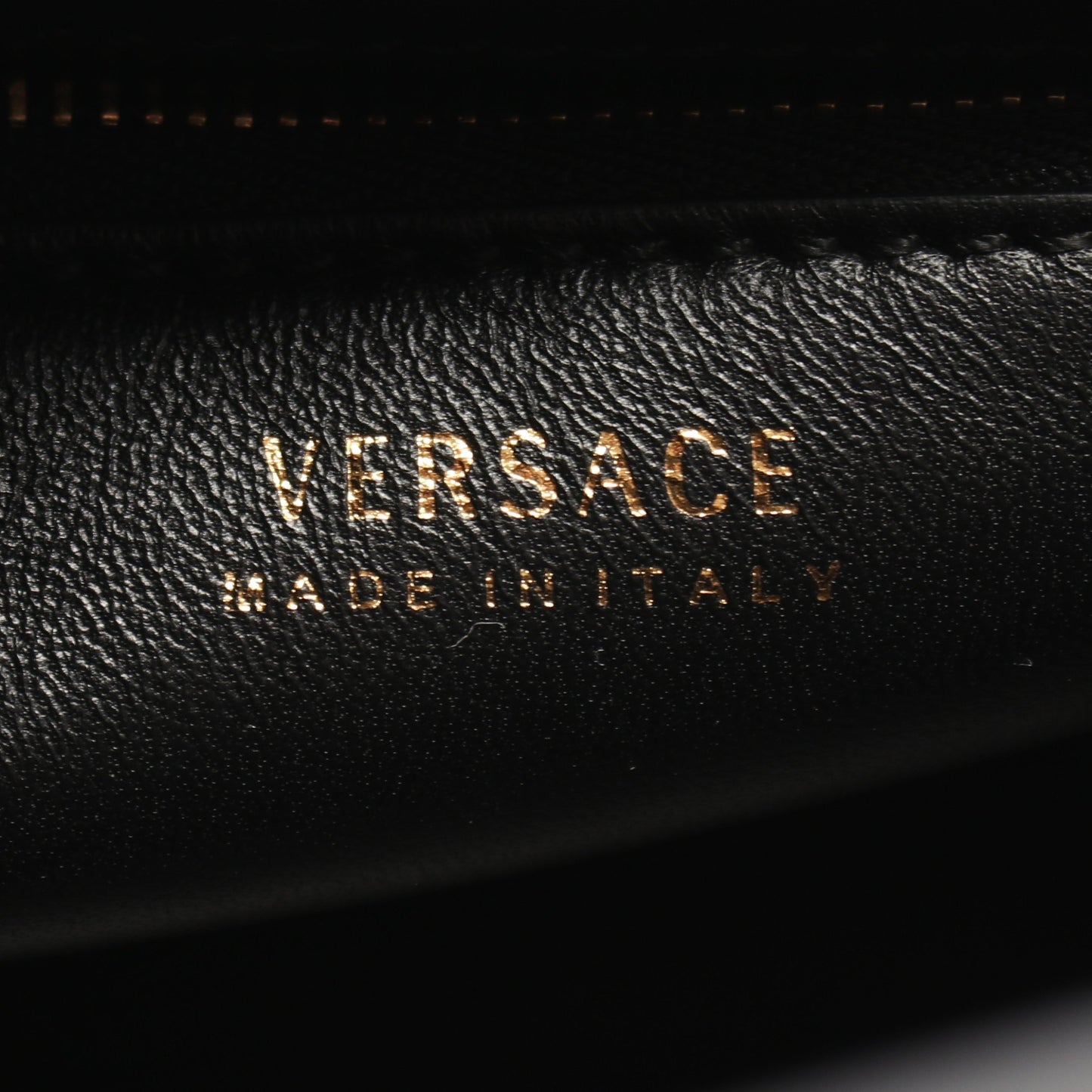 Versace × FENDI FENDACE ラ メドゥーサ トップハンドル 2WAY ハンドバッグ レザー ブラウン ヴェルサーチ