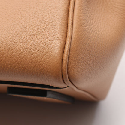 Versace × FENDI FENDACE ラ メドゥーサ トップハンドル 2WAY ハンドバッグ レザー ブラウン ヴェルサーチ