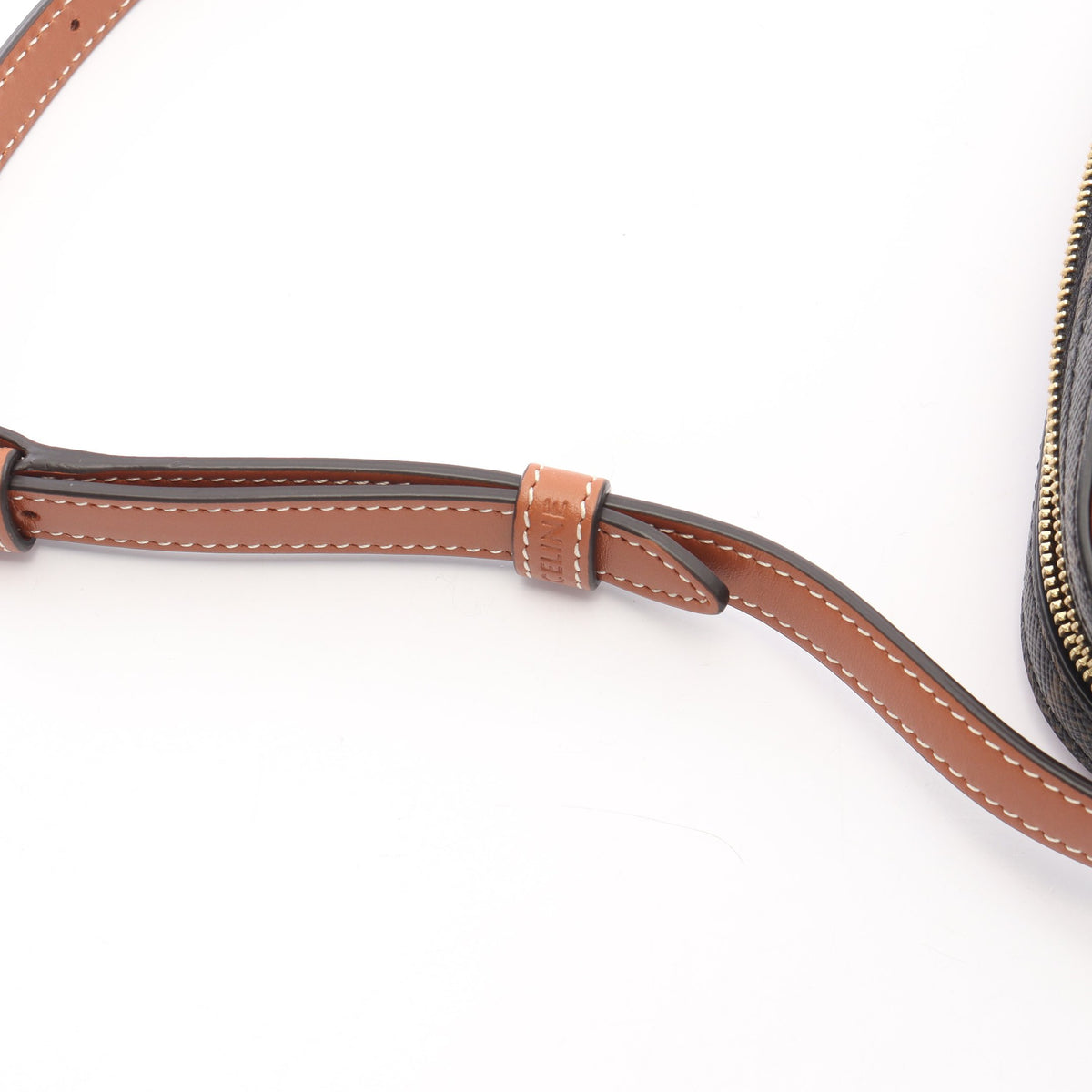 キュイル トリオンフ ミニ カメラバッグ ワンショルダーバッグ PVC レザー ブラック ブラウン マルチカラー セリーヌ バッグ CELINE
