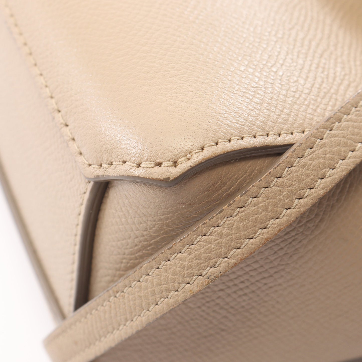 PICO BELT BAG ピコ ベルトバッグ 2WAY ハンドバッグ レザー ベージュ セリーヌ