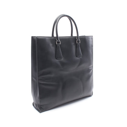 SHOPPING 2WAY ハンドバッグ トートバッグ レザー ブラック プラダ