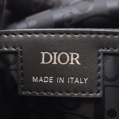 DIOR × LEWIS HAMILTON DIOR8 バックパック リュックサック キャンバス ブラック クリスチャンディオール
