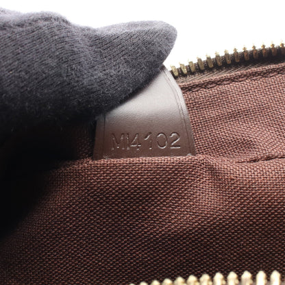シェルトンMM ダミエエベヌ ショルダーバッグ PVC レザー ブラウン ルイヴィトン