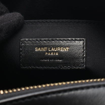 LOU ルー ショルダーバッグ レザー ブラック サンローランパリ