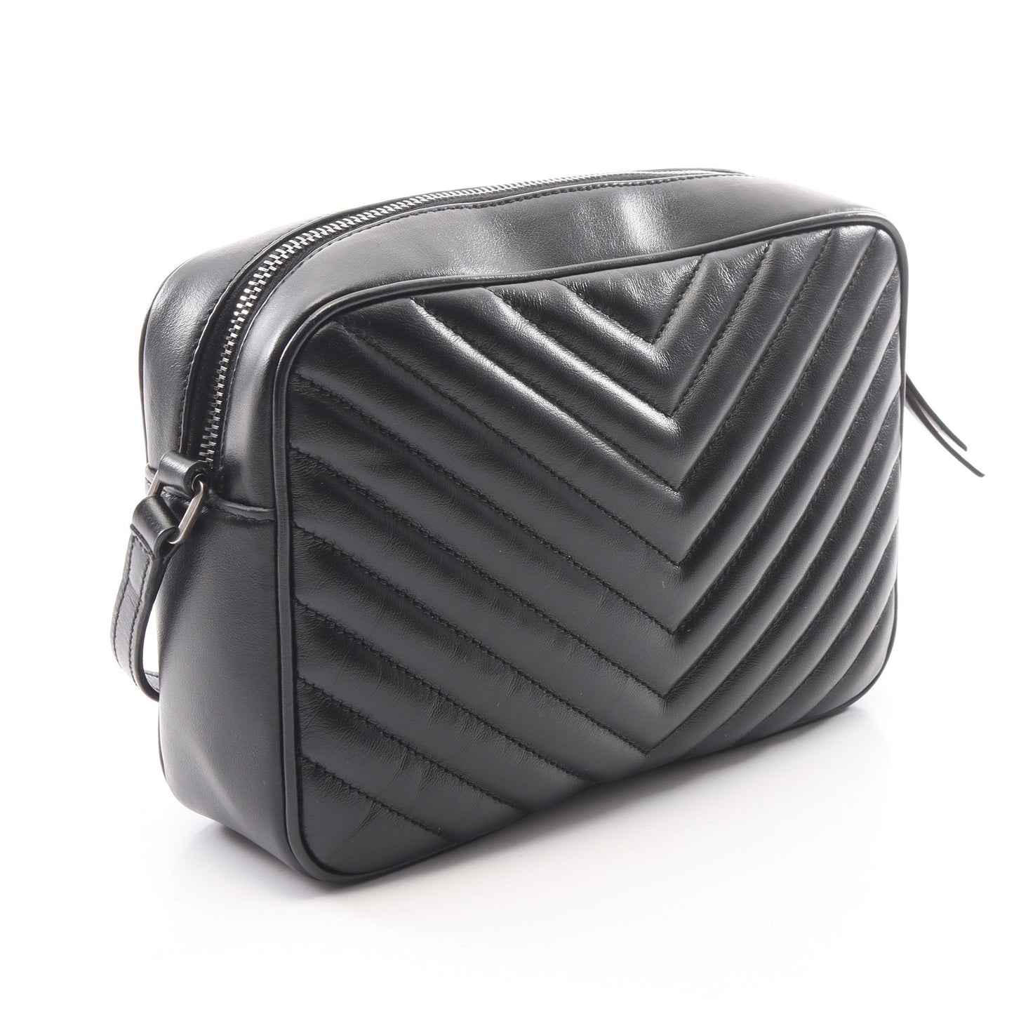 LOU CAMERA BAG ルー カメラバッグ ショルダーバッグ レザー ブラック サンローランパリ