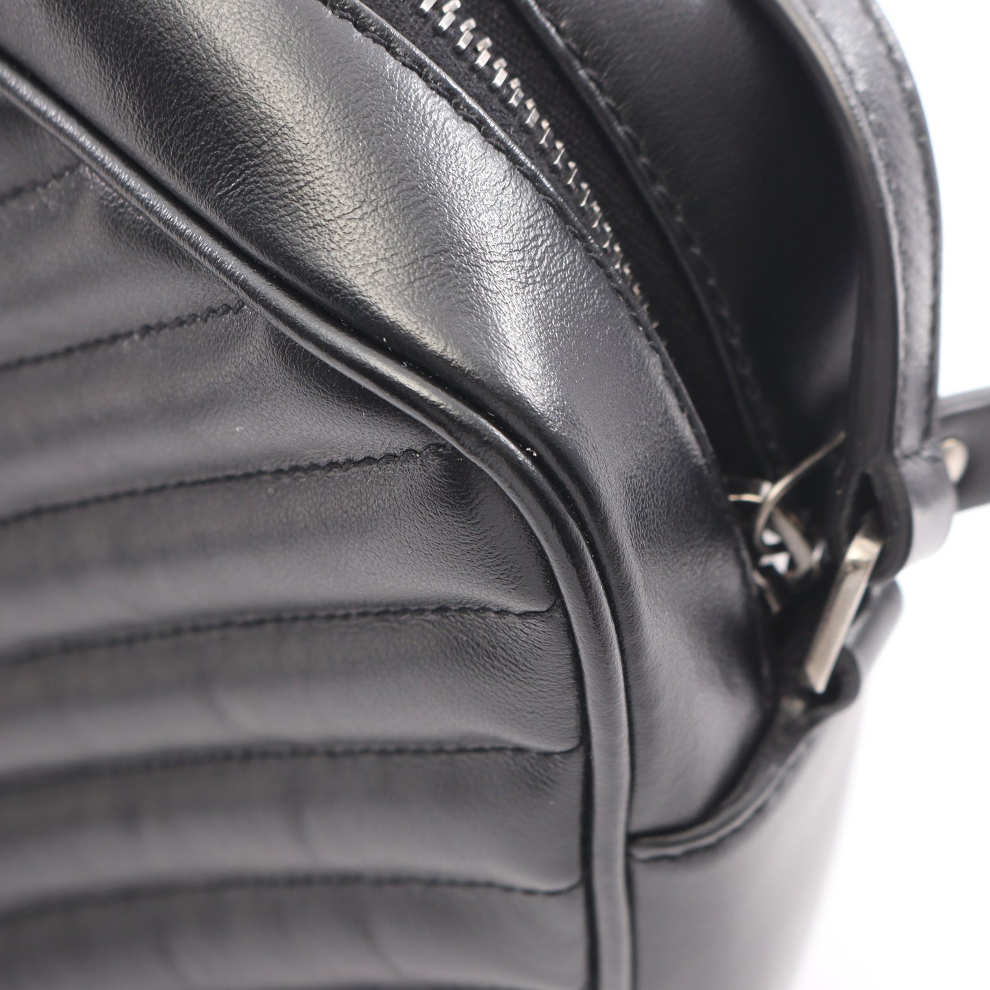 LOU CAMERA BAG ルー カメラバッグ ショルダーバッグ レザー ブラック サンローランパリ