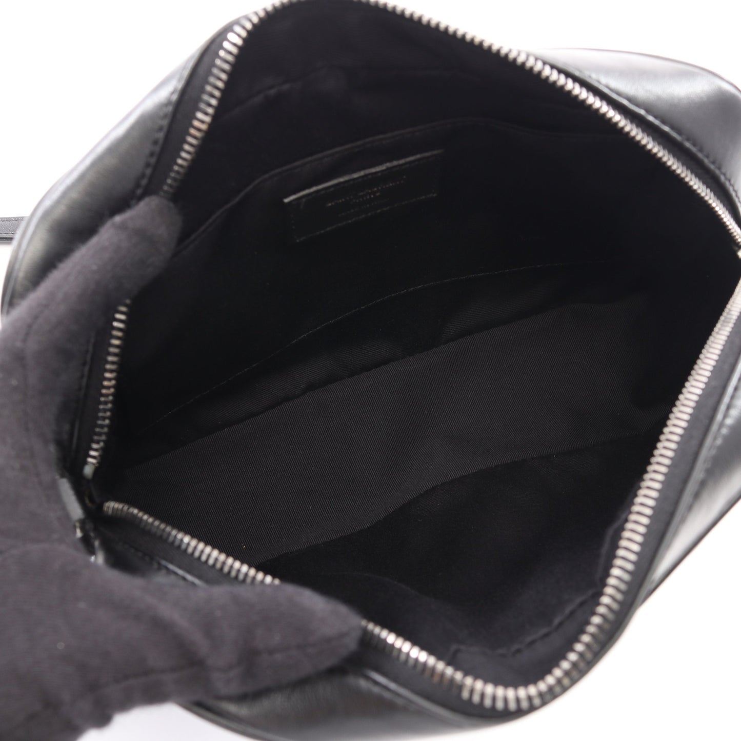 LOU CAMERA BAG ルー カメラバッグ ショルダーバッグ レザー ブラック サンローランパリ