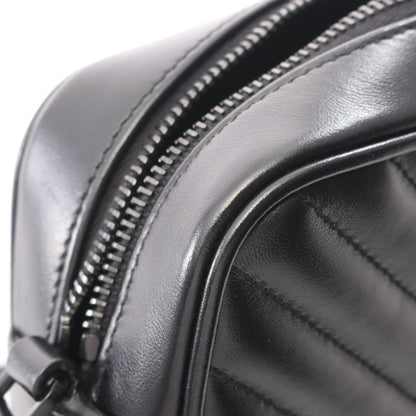 LOU CAMERA BAG ルー カメラバッグ ショルダーバッグ レザー ブラック サンローランパリ