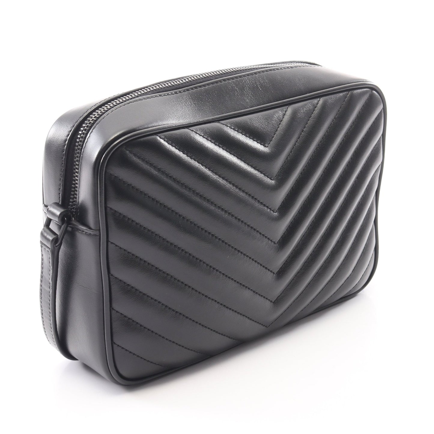 LOU CAMERA BAG ルー カメラバッグ ショルダーバッグ レザー ブラック サンローランパリ