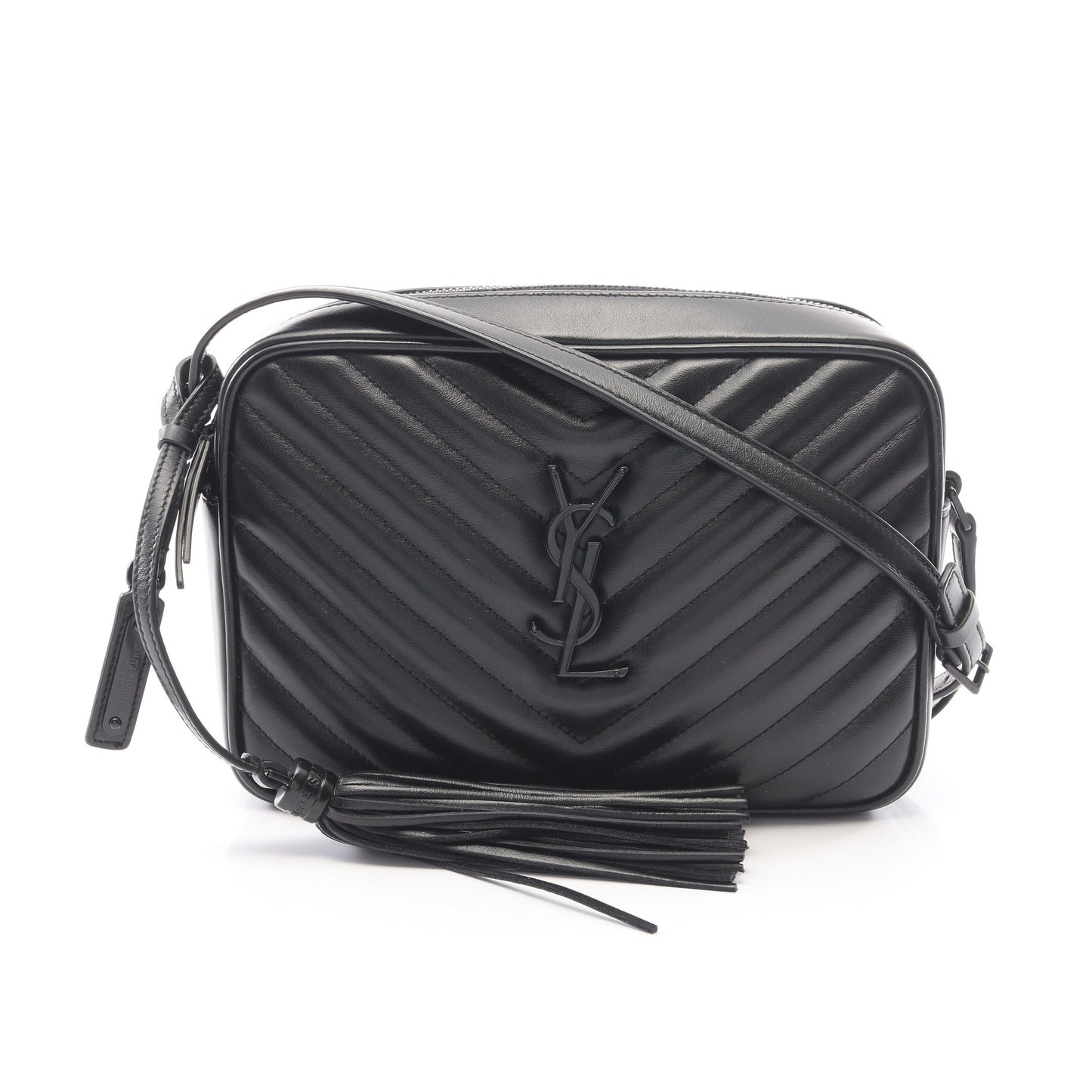 LOU CAMERA BAG ルー カメラバッグ ショルダーバッグ レザー ブラック サンローランパリ