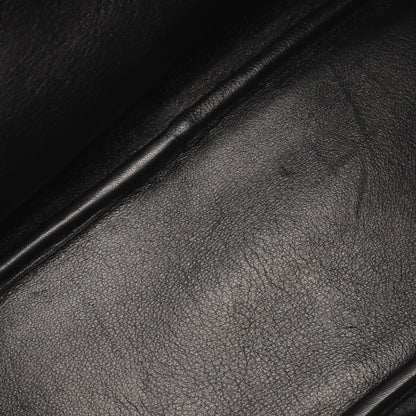 LOCKER NORTH-SOUTH ミディアム ホーボーバッグ ワンショルダーバッグ レザー ブラック バレンシアガ バッグ BALENCIAGA