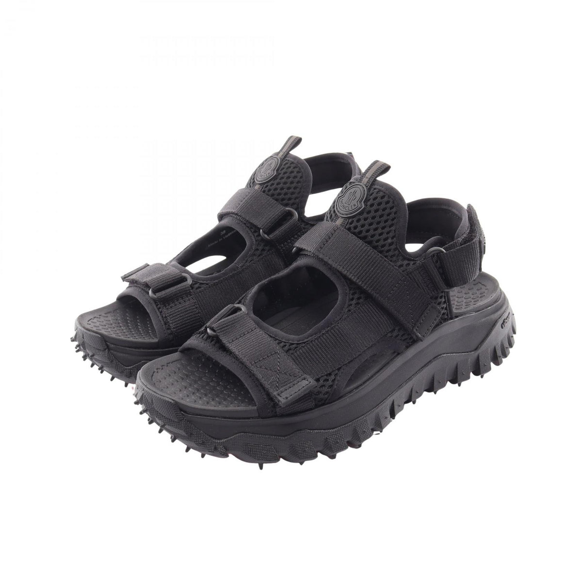 TRAILGRIP VELA サンダル ナイロン ブラック モンクレール シューズ MONCLER