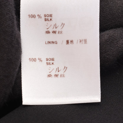 ボウタイ付き ブラウス シルク ブラック ルイヴィトン