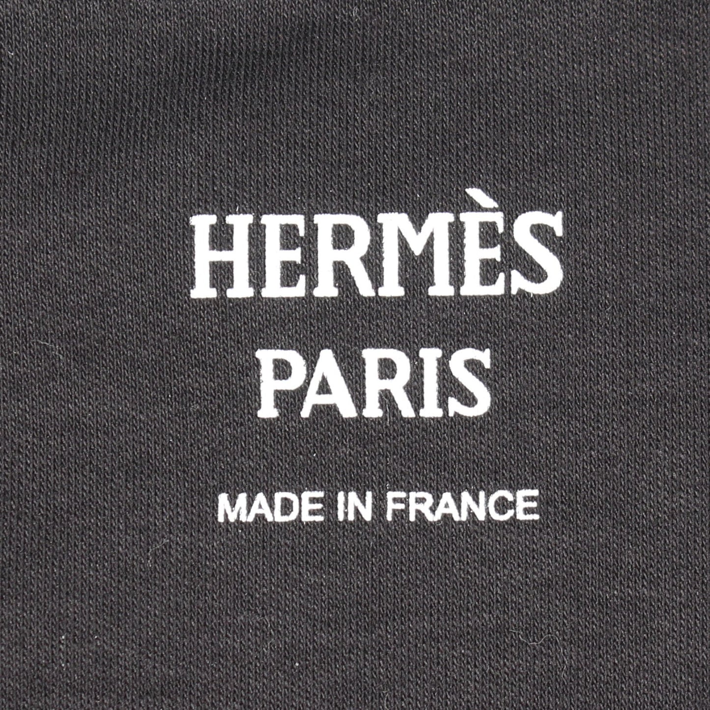 カルトゥッシュ 半袖Tシャツ コットン ブラック エルメス トップス HERMES