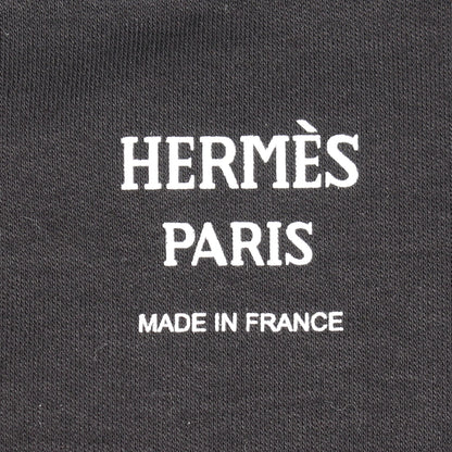 カルトゥッシュ 半袖Tシャツ コットン ブラック エルメス トップス HERMES