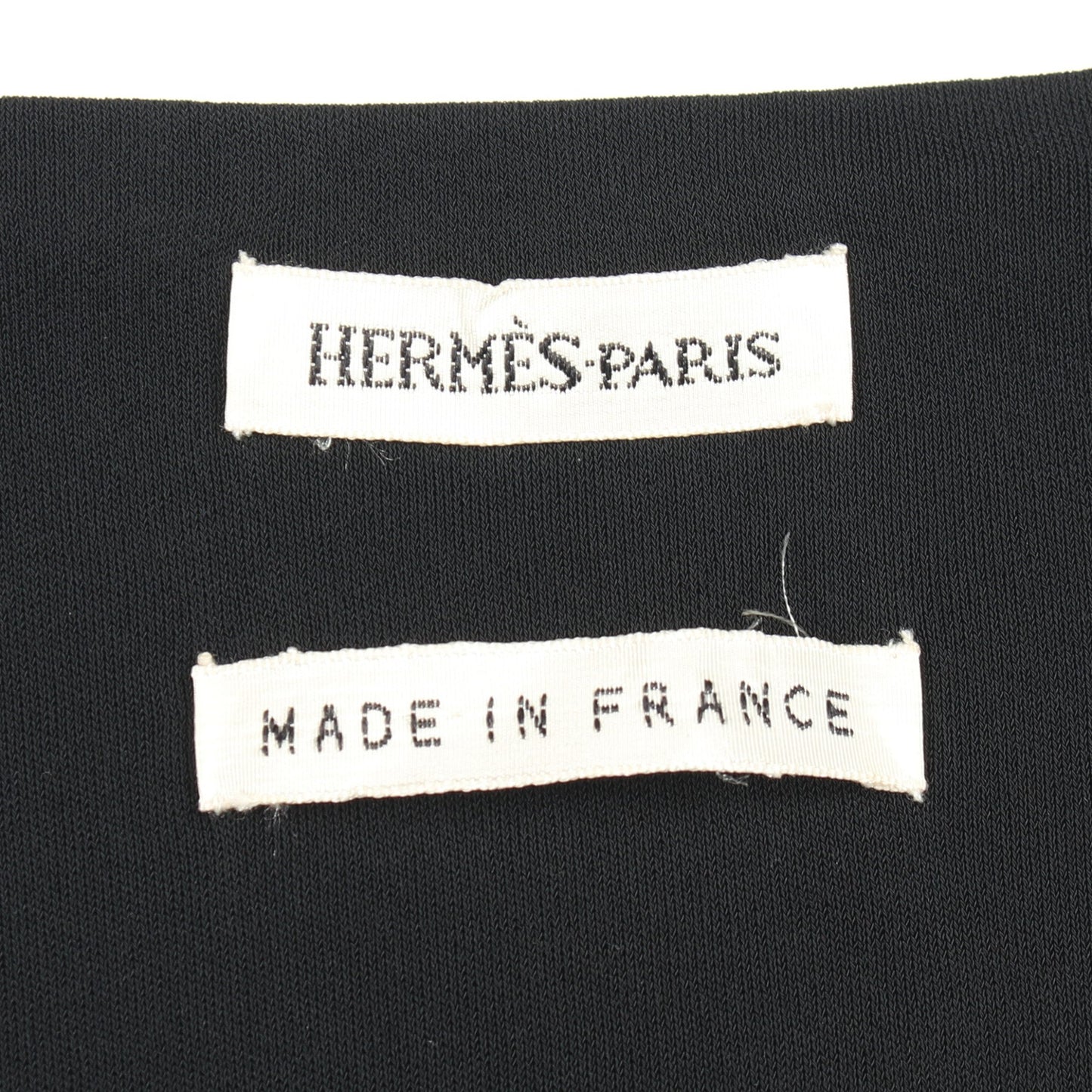 ノースリーブ ラップワンピース ビスコース ブラック エルメス ワンピース HERMES