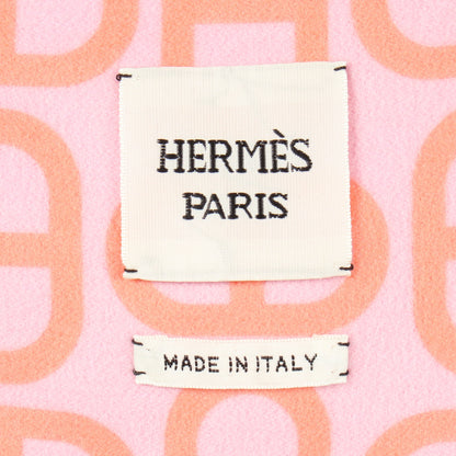 シェーヌダンクル リバーシブル ジップアップ ジャケット カシミヤ ピンク コーラルオレンジ エルメス アウター HERMES