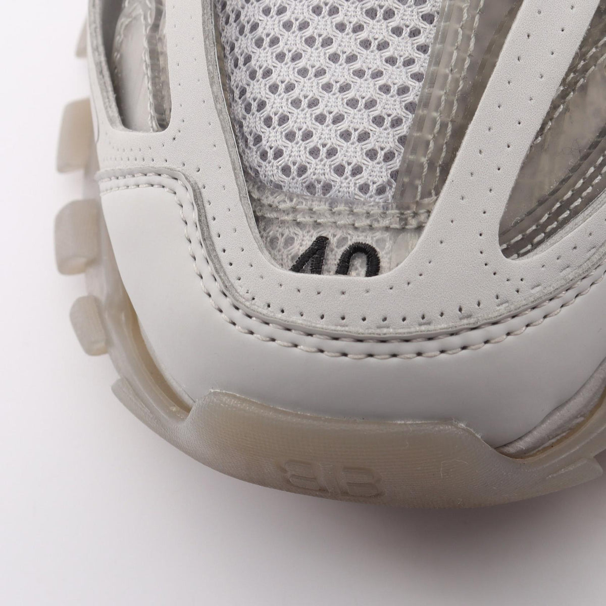 TRACK CLEAR SOLE スニーカー ファブリック ラバー グレー バレンシアガ シューズ BALENCIAGA