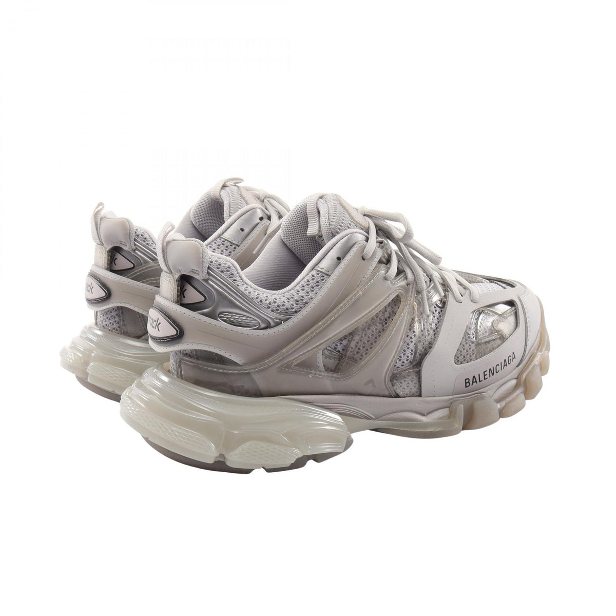 TRACK CLEAR SOLE スニーカー ファブリック ラバー グレー バレンシアガ シューズ BALENCIAGA