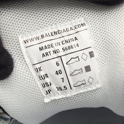 TRACK.2 OPEN SNEAKER トラック2 オープン スニーカー ラバー ファブリック ホワイト ブルー バレンシアガ シューズ BALENCIAGA