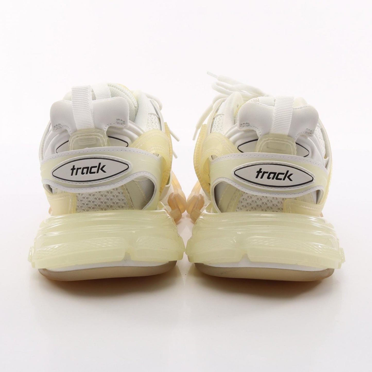 TRACK CLEAR SOLE スニーカー ファブリック ラバー ホワイト アイボリー バレンシアガ シューズ BALENCIAGA