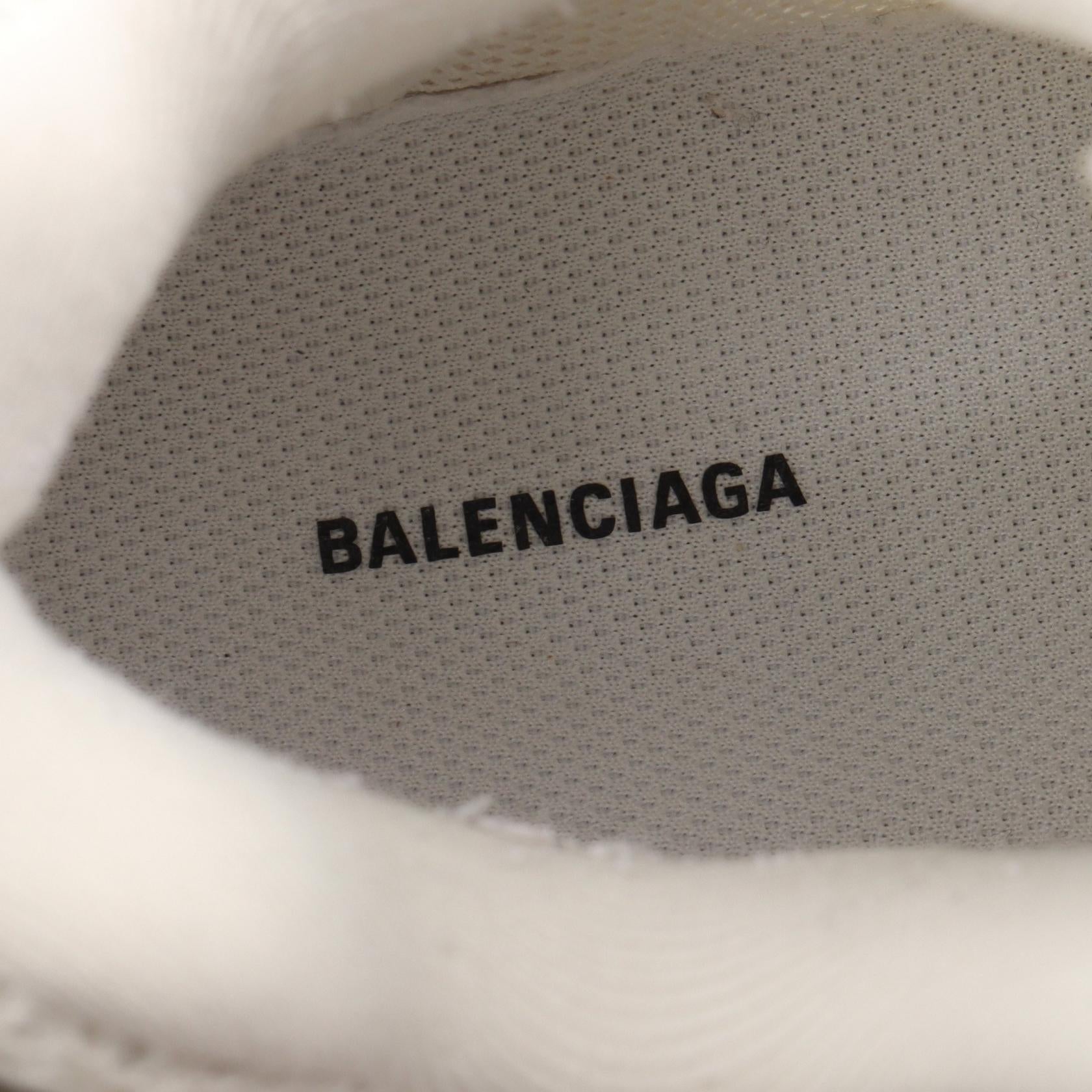 TRACK CLEAR SOLE スニーカー ファブリック ラバー ホワイト アイボリー バレンシアガ シューズ BALENCIAGA