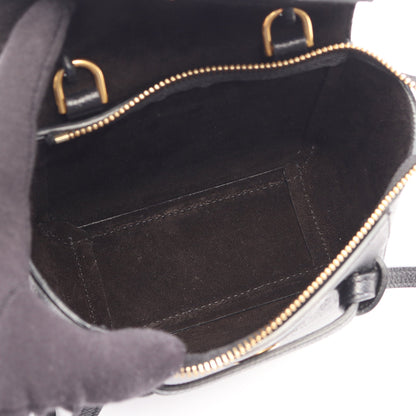 PICO BELT BAG ピコ ベルトバッグ 2WAY ハンドバッグ レザー ブラック セリーヌ