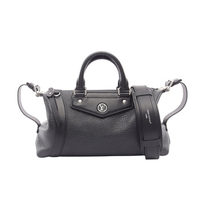 LV バイカーPM ノワール 2WAY ハンドバッグ レザー ブラック ルイヴィトン