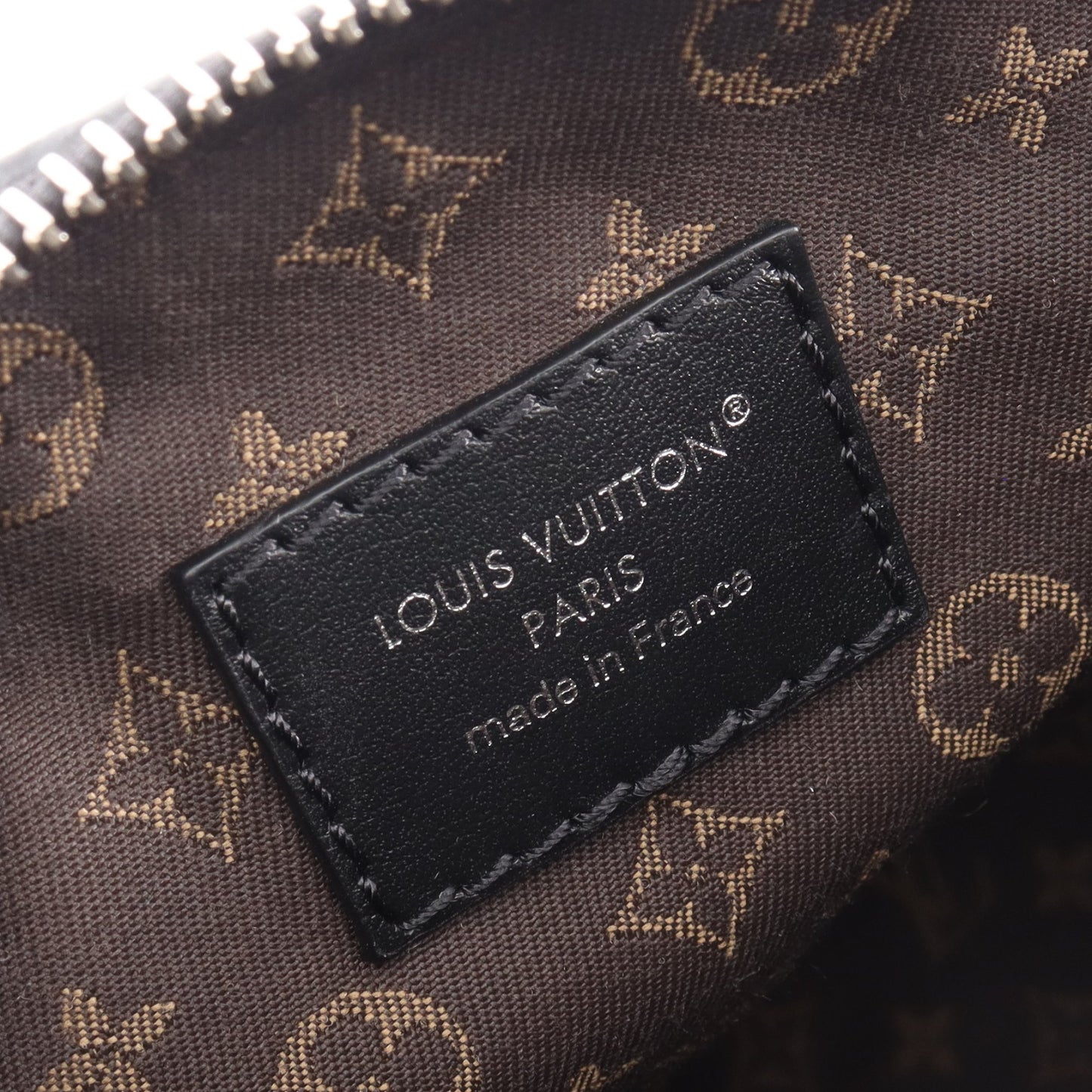 LV バイカーPM ノワール 2WAY ハンドバッグ レザー ブラック ルイヴィトン