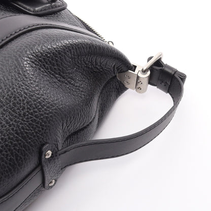 LV バイカーPM ノワール 2WAY ハンドバッグ レザー ブラック ルイヴィトン