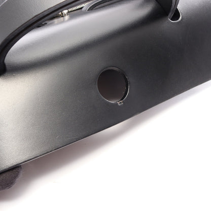エールバッグジップPM ルトゥルネ 2WAY ハンドバッグ トワルミリタリー ヴァッシュハンター ブラック シルバー金具 Y刻印 エルメス