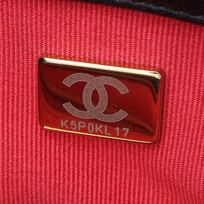 19 ディズヌフ マトラッセ チェーンショルダーバッグ ラムスキン ブラック コンビ金具 シャネル